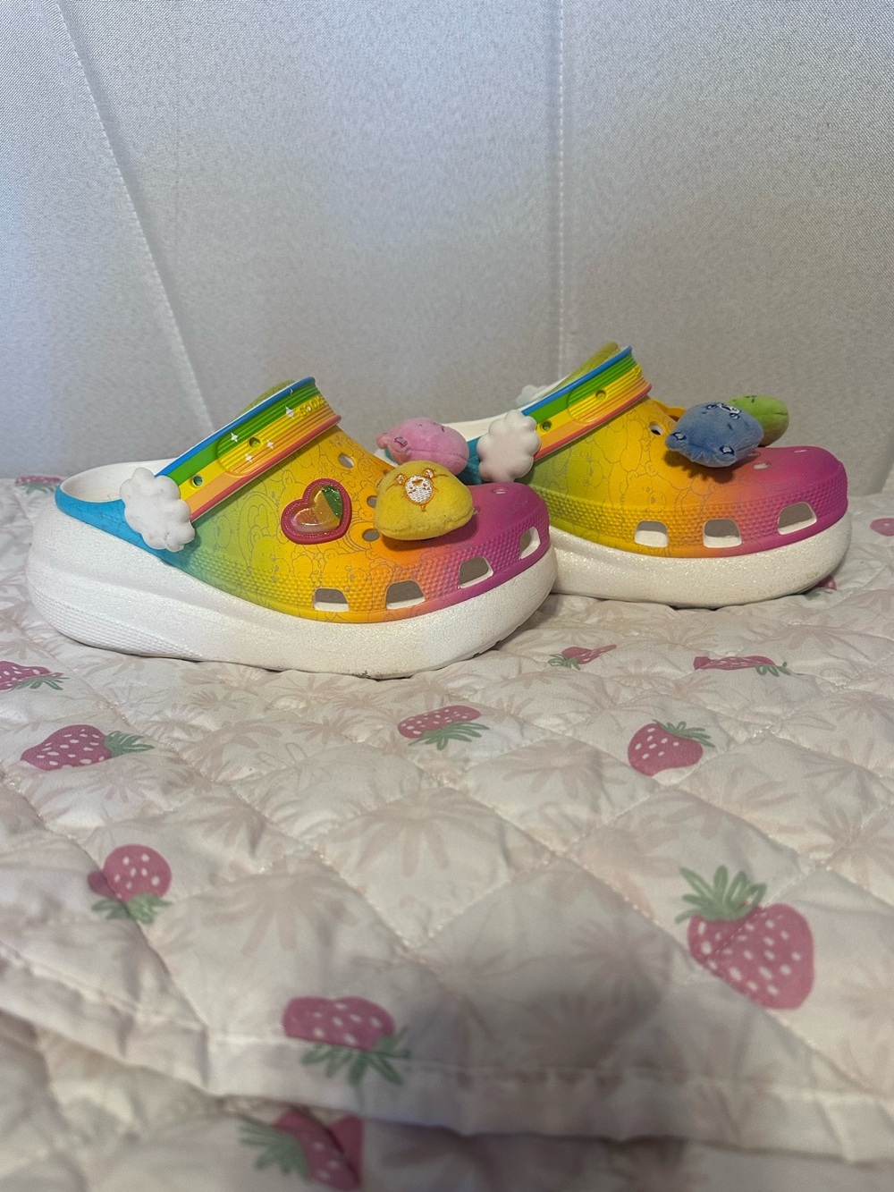 Care Bears Rainbow Slip-On Crocs